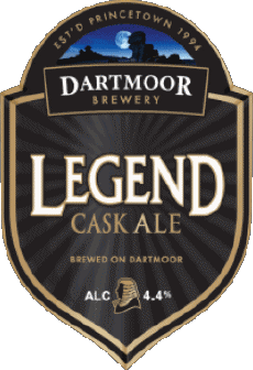 Legend-Boissons Bières Royaume Uni Dartmoor Brewery 