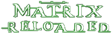 Multi Media Movies International The Matrix 02 Reloaded English Logo 