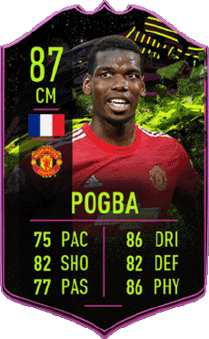Multi Media Video Games F I F A - Card Players France Paul Pogba 