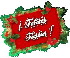 Messages Spanish Felices Fiestas Serie 03 