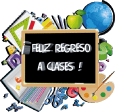 Messages Spanish Feliz Regreso a Clases Transparent Background 002 