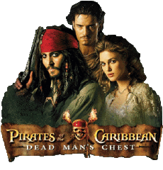 Multi Média Cinéma International Pirates des Caraïbes Le Secret du coffre maudit Logo Anglais 