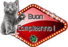 Messages Italian Buon Compleanno Animali 004 