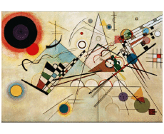 Umorismo -  Fun Pittore di artisti Wassily Kandinsky 