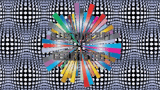 Nachrichten Deutsche Alles Gute zum Geburtstag Zusammenfassung - geometrisch Animierter Hintergrund 004 