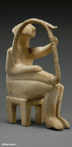 Humour - Fun Morphing - Ressemblance Sculpture confinement covid art recréations Getty challenge 