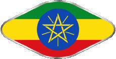Flags Africa Ethiopia Oval 02 