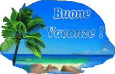 Messages Italien Buone Vacanze Fond Transparent 17 