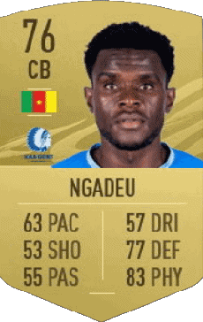 Multimedia Videogiochi F I F A - Giocatori carte Camerun Michael Ngadeu 