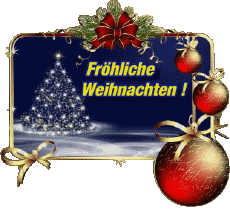 Messagi Tedesco Fröhliche  Weihnachten Série 08 