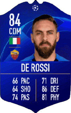 Multi Media Video Games F I F A - Card Players Italy Daniele De Rossi 