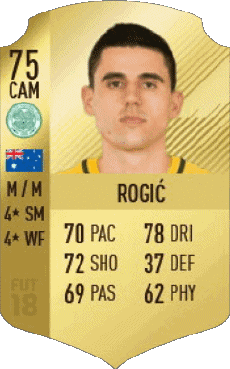 Multimedia Videospiele F I F A - Karten Spieler Australien Tom Rogic 