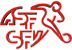 Logo-Sportivo Calcio Squadra nazionale  -  Federazione Europa Svizzera Logo