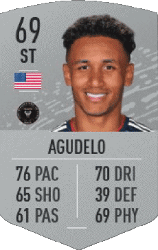 Multimedia Vídeo Juegos F I F A - Jugadores  cartas U S A Juan Agudelo 