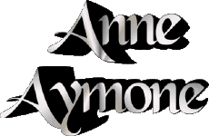 Vorname WEIBLICH - Frankreich A Zusammengesetzter Anne Aymone 