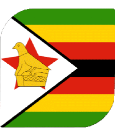 Fahnen Afrika Zimbabwe Platz 