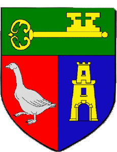 Banderas Francia Departamentos - Ciudades 11 LEUCATE 