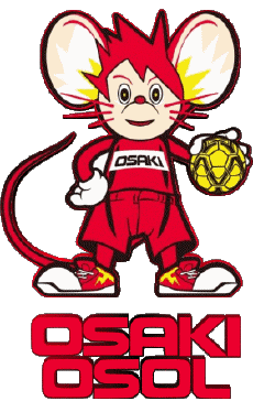 Sport Handballschläger Logo Japan Osaki Osol 