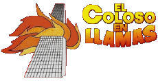 Multimedia Películas Internacional El Colosso en Llamas Logotipo Español 