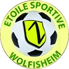 Sports FootBall Club France Logo Grand Est 67 - Bas-Rhin ES Wolfisheim 