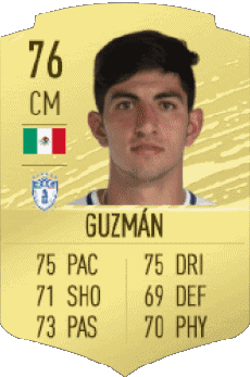 Videospiele F I F A - Karten Spieler Mexiko Víctor Guzmán 