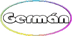 Nome MASCHIO - Spagna G Germán 
