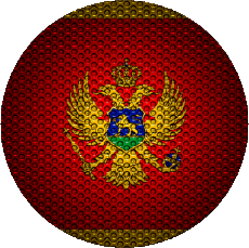 Bandiere Europa Montenegro Tondo 