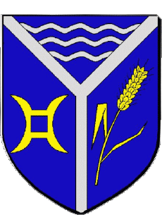 Blasone-Bandiere Francia Dipartimenti - Città 38 CHUZELLES Blasone