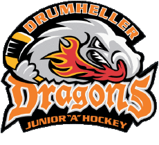 Sports Hockey - Clubs Canada - A J H L (Alberta Junior Hockey League) Drumheller Dragons 