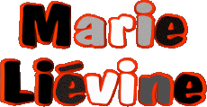 Nombre FEMENINO - Francia M Compuesto Marie Liévine 