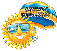 Nachrichten Französisch Bonnes Vacances 15 