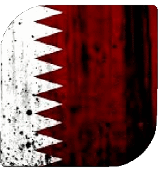 Drapeaux Asie Qatar Carré 