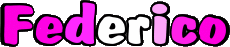 Nome MASCHIO -  Italia F Federico 