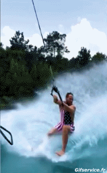 Humour - Fun Sports Ski Nautique Barefoot Fun Win 