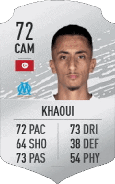 Multimedia Videospiele F I F A - Karten Spieler Tunesien Saîf-Eddine Khaoui 