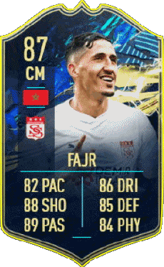 Multi Média Jeux Vidéo F I F A - Joueurs Cartes Maroc Fayçal Fajr 