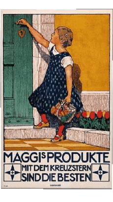 Humour - Fun Affiches Rétro - Marques Maggi 