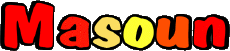 Nombre MASCULINO - Magreb Musulmán M Masoun 