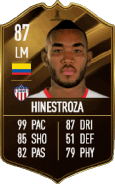 Multimedia Vídeo Juegos F I F A - Jugadores  cartas Colombia Freddy Hinestroza 