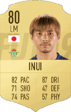 Multimedia Videogiochi F I F A - Giocatori carte Giappone Takashi Inui 