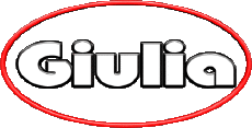 Vorname WEIBLICH - Italien G Giulia 