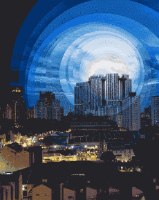 Umorismo -  Fun GIF Artista Qi-Wei-Fong 