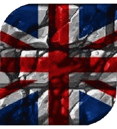 Bandiere Europa UK Quadrato 