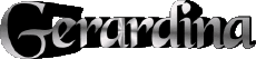 Prénoms FEMININ - Italie G Gerardina 
