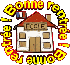 Messages French Bonne Rentrée Transparent Background 06 