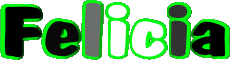 Prénoms FEMININ - UK - USA F Felicia 