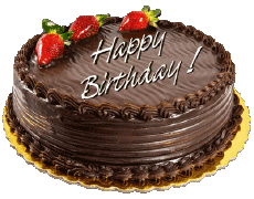Messagi Inglese Happy Birthday Cakes 004 