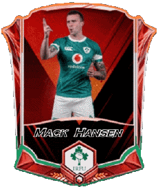 Sports Rugby - Players Ireland Team 2025 Mack Hansen 