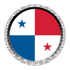 Bandiere America Panama Rotondo - Anelli 