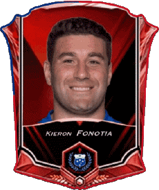 Sports Rugby - Joueurs Samoa Kieron Fonotia 